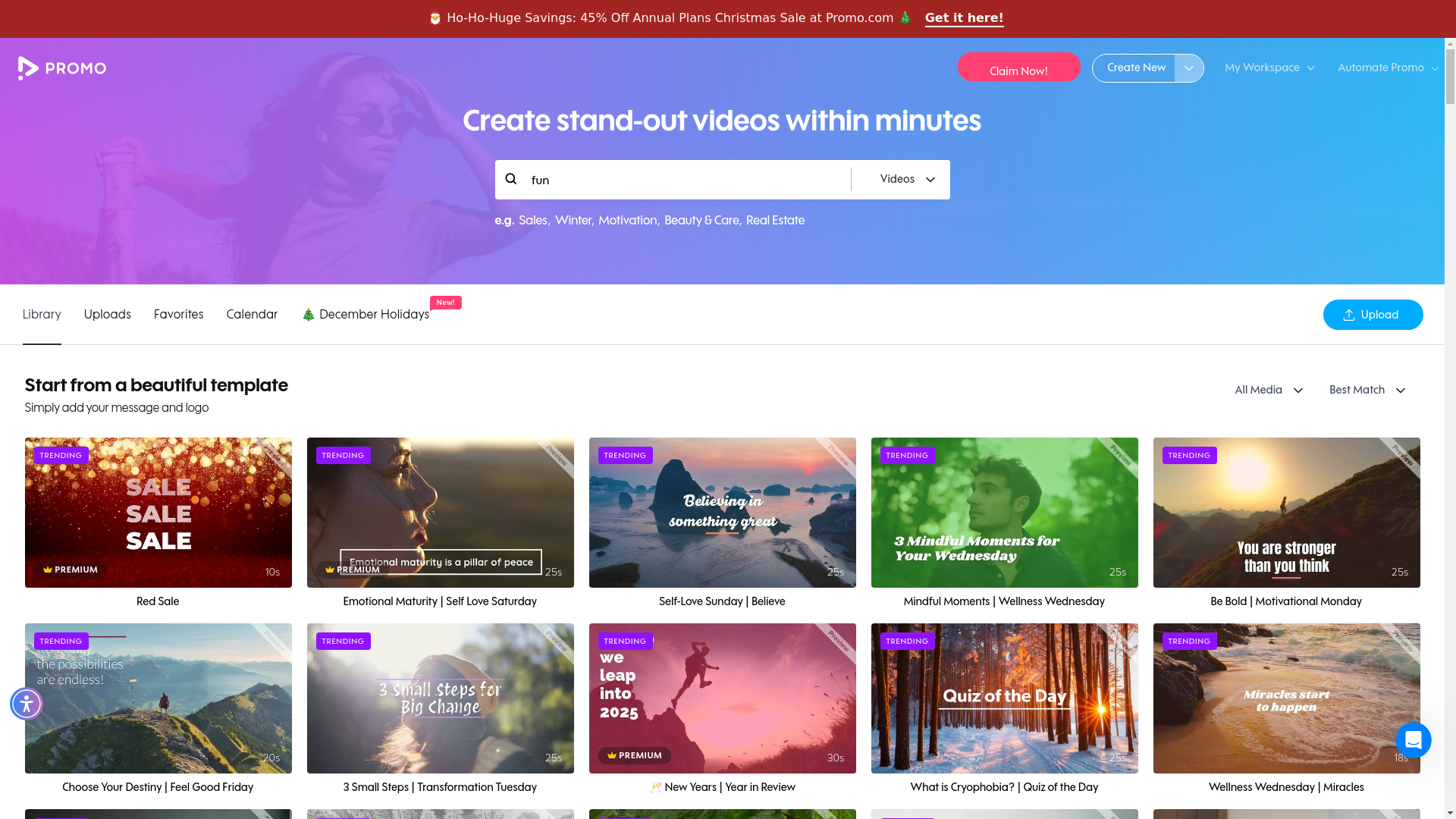 Test failure screenshot