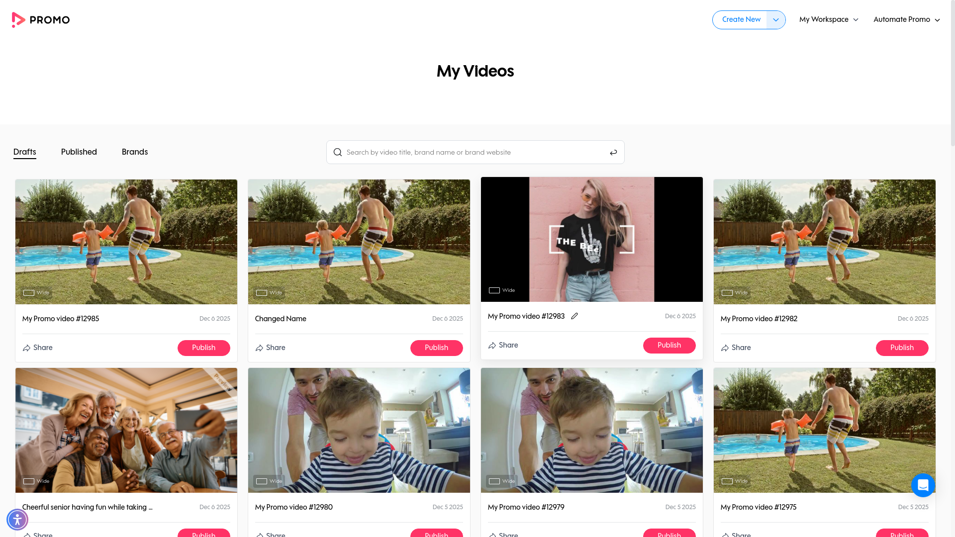 Test failure screenshot