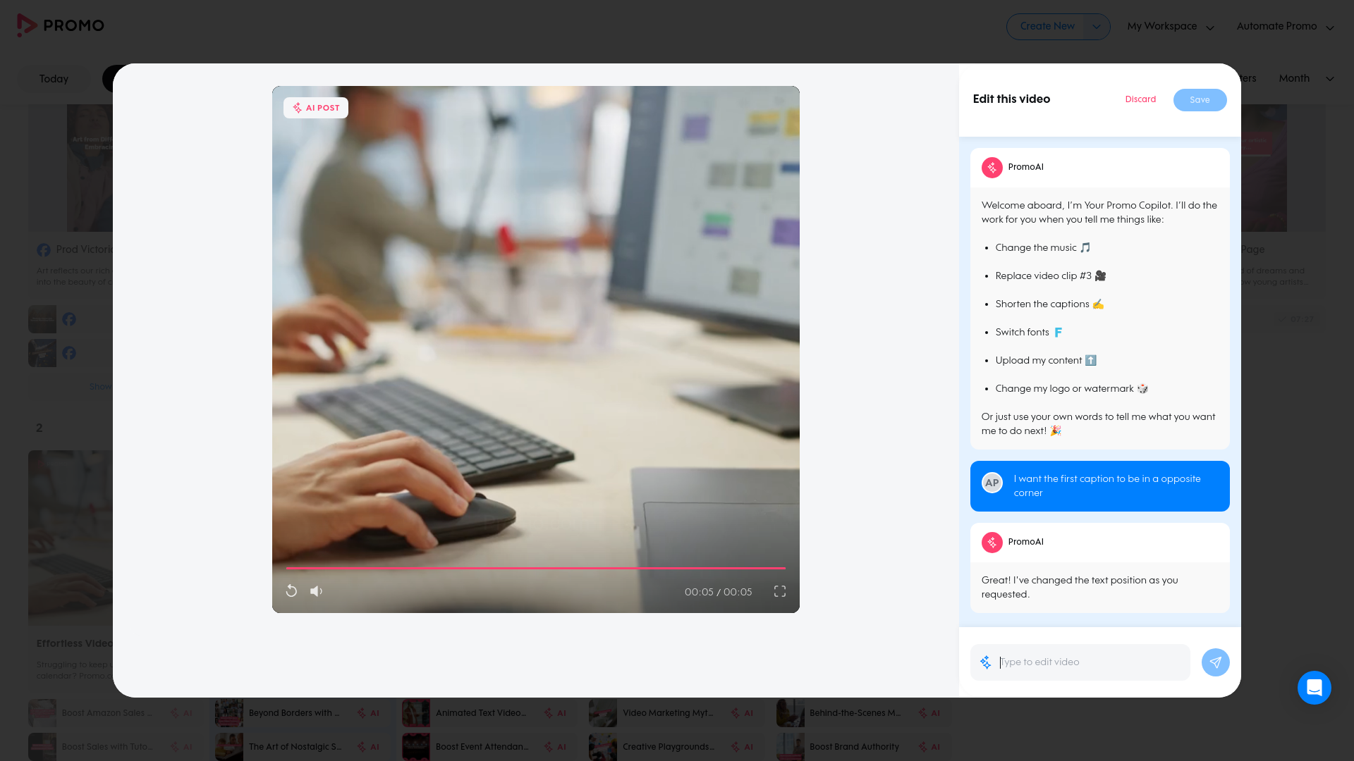Test failure screenshot