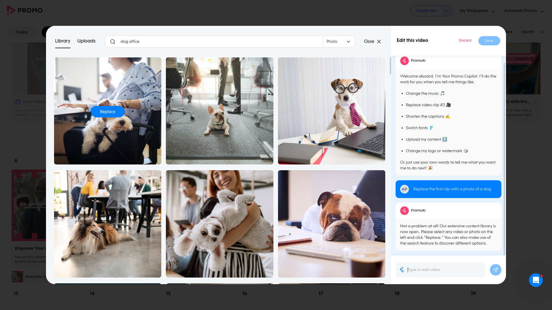 Test failure screenshot