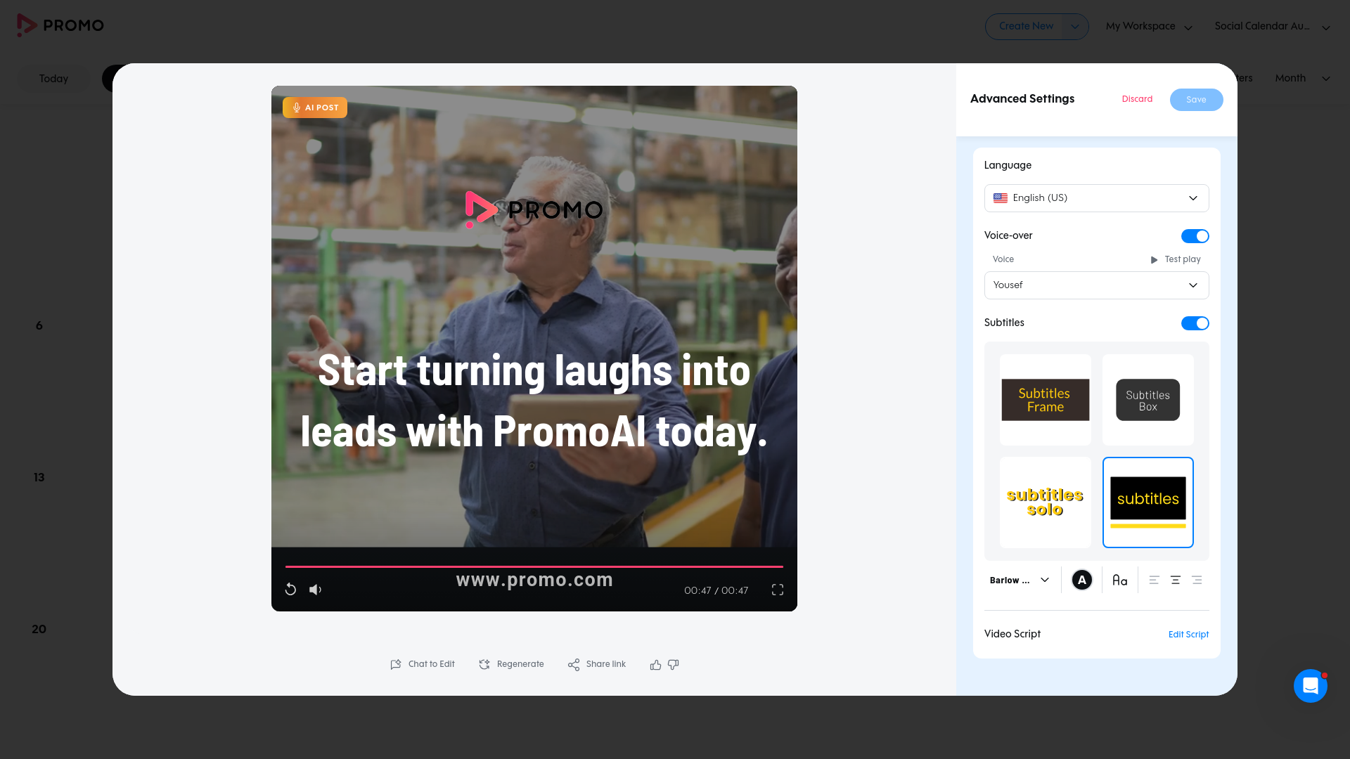 Test failure screenshot
