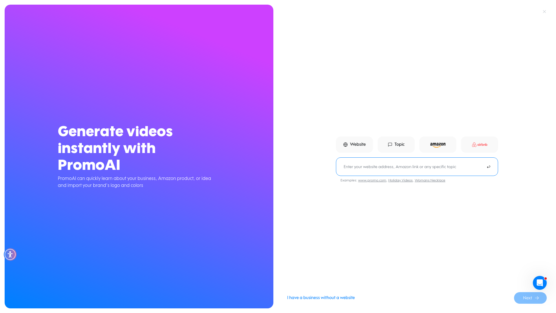Test failure screenshot