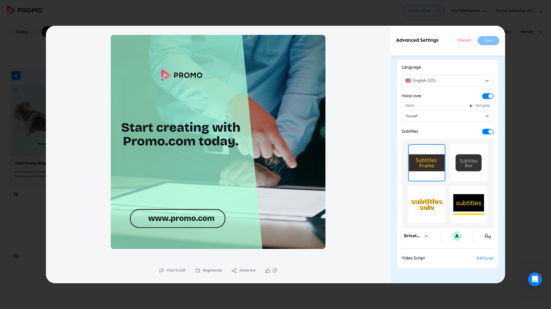 Test failure screenshot