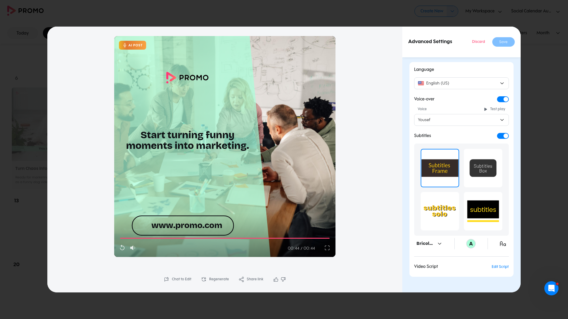 Test failure screenshot