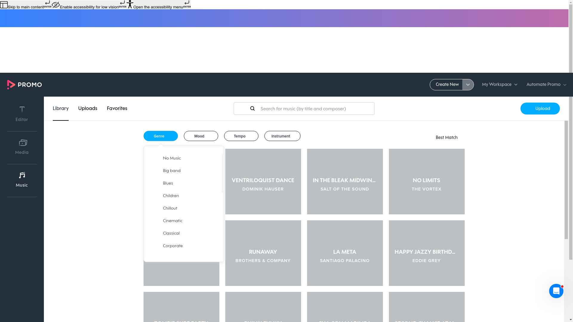 Test failure screenshot