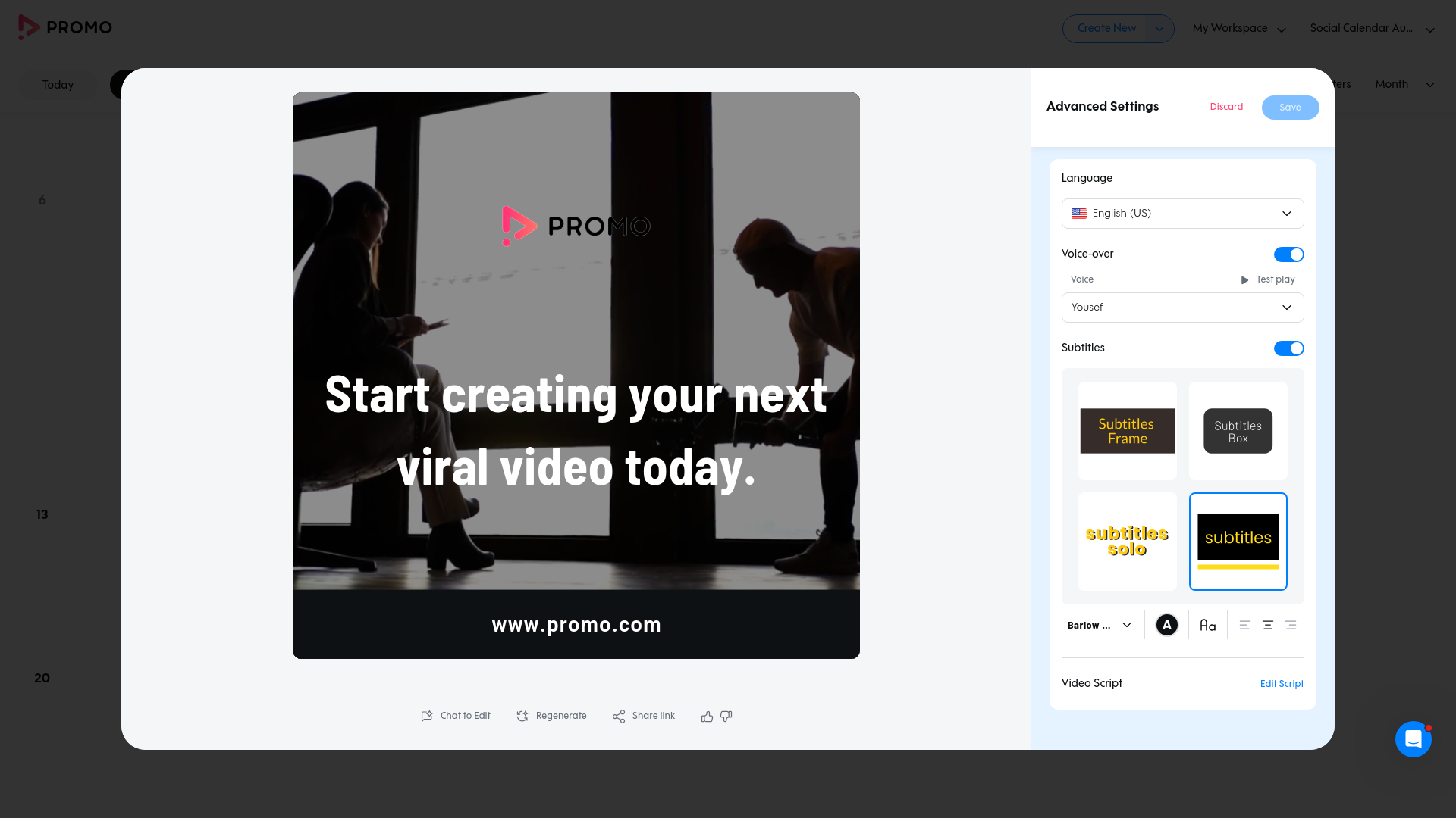 Test failure screenshot