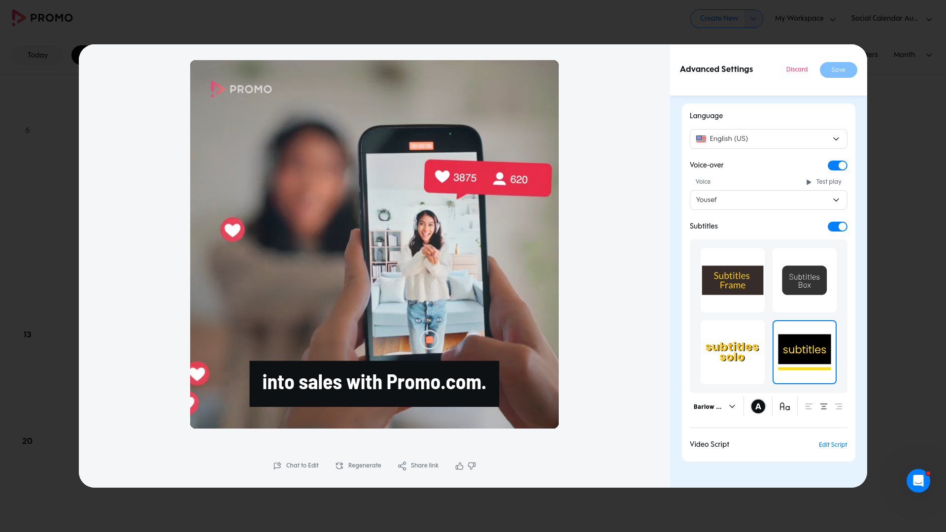 Test failure screenshot