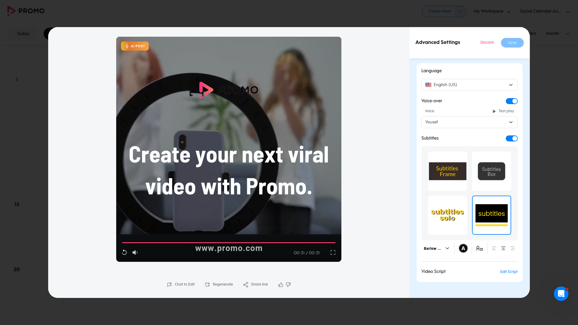 Test failure screenshot