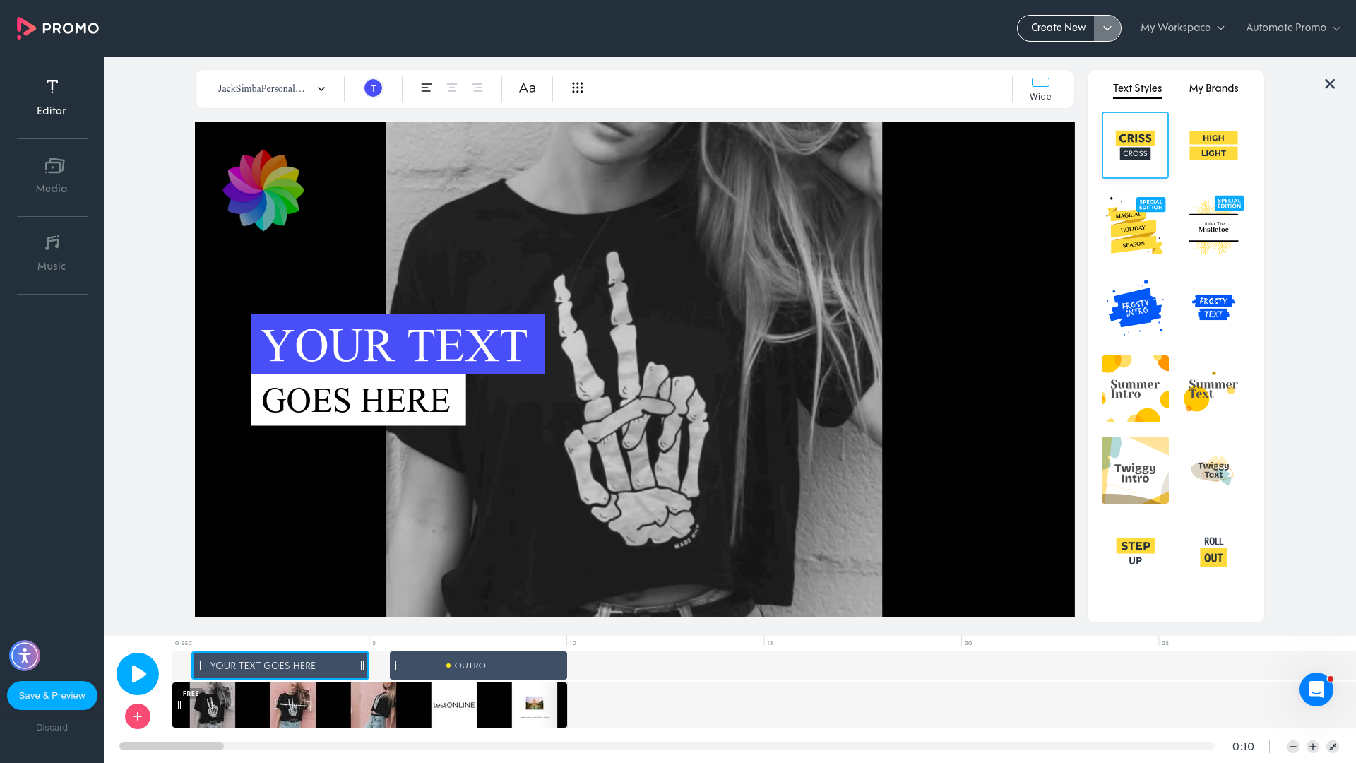 Test failure screenshot