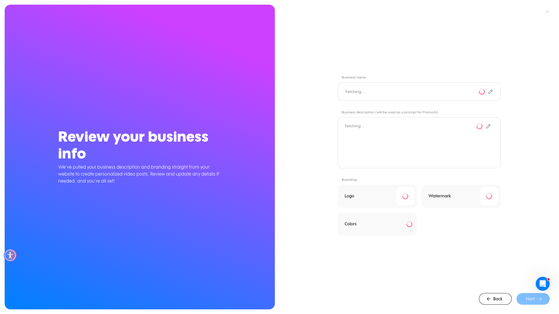 Test failure screenshot