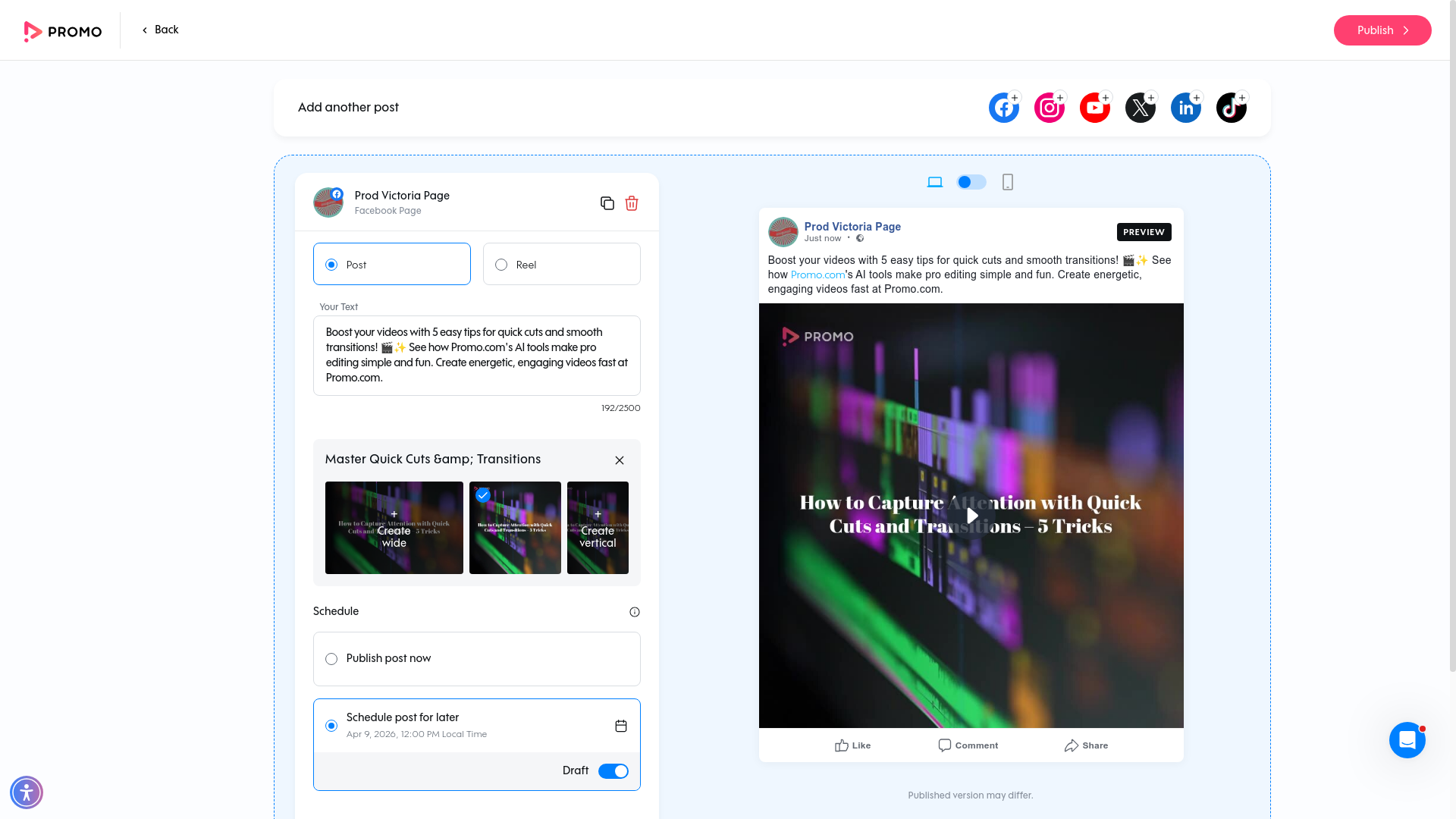 Test failure screenshot