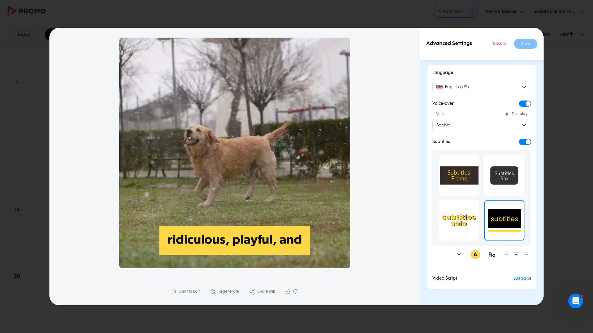 Test failure screenshot