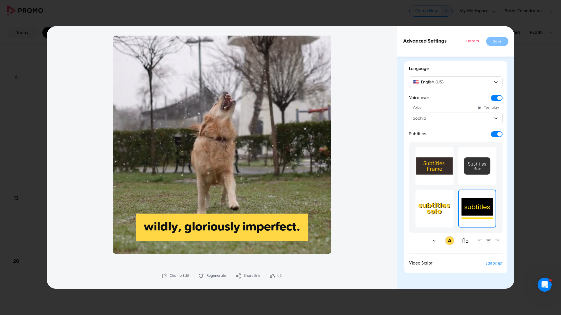 Test failure screenshot