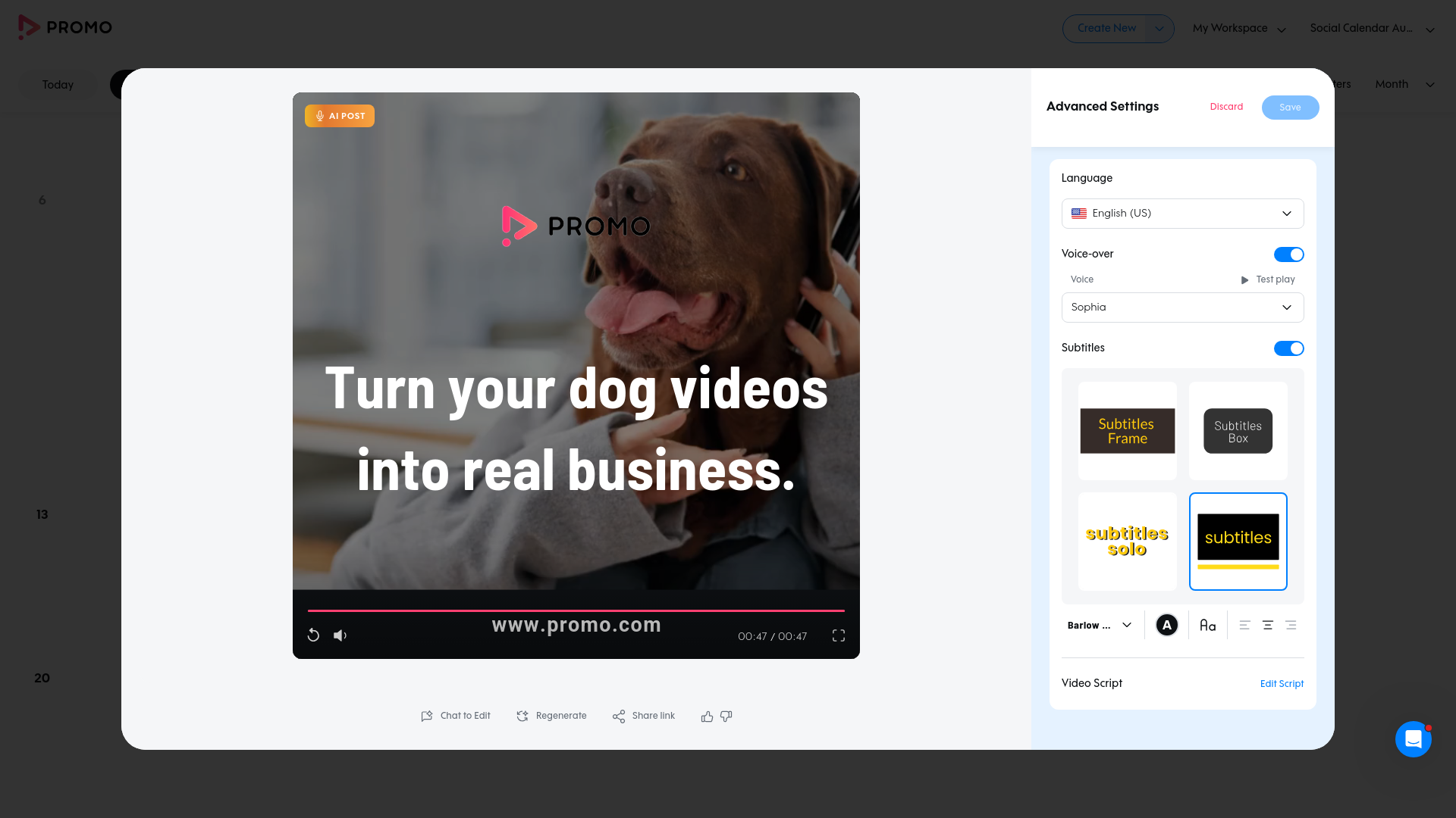 Test failure screenshot