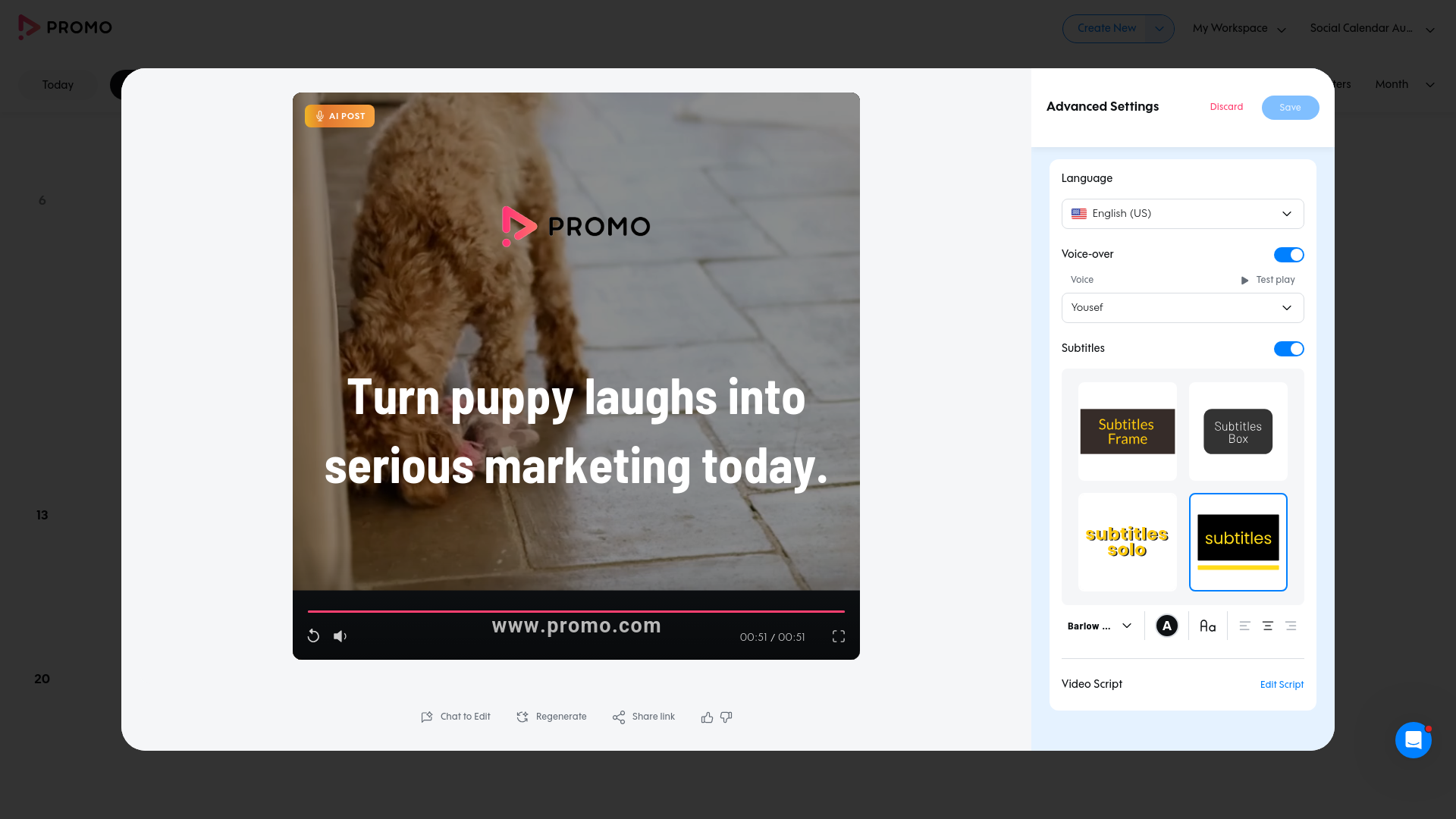 Test failure screenshot