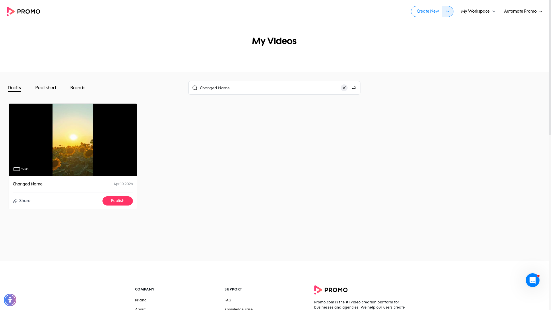 Test failure screenshot