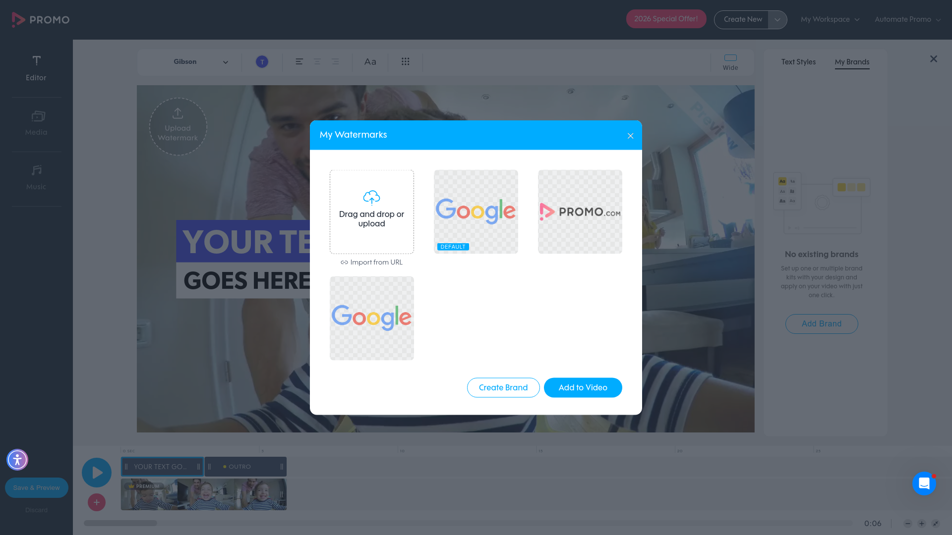 Test failure screenshot