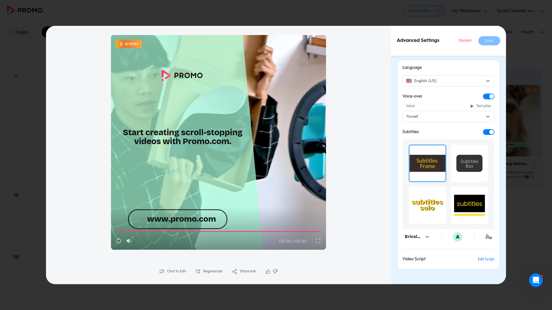 Test failure screenshot