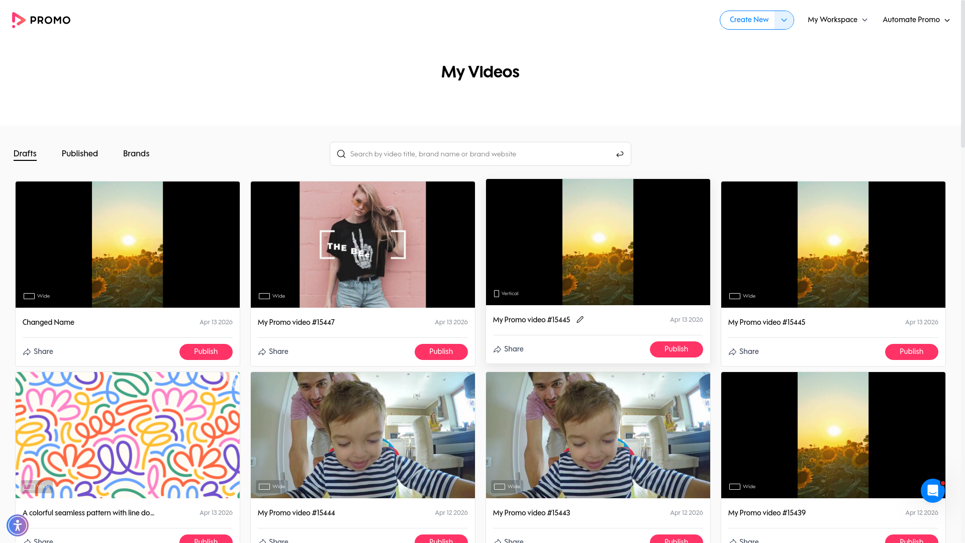 Test failure screenshot