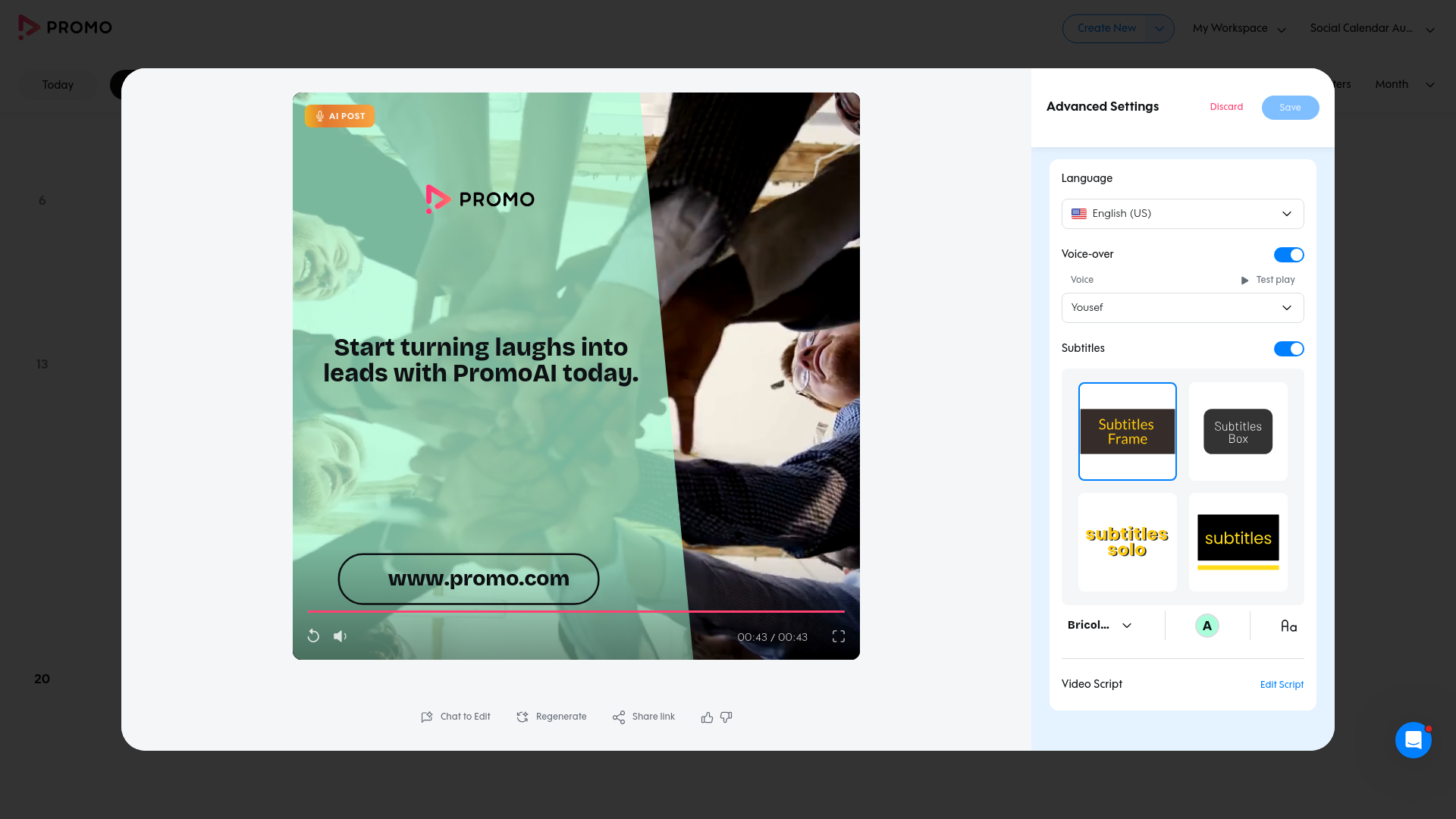 Test failure screenshot