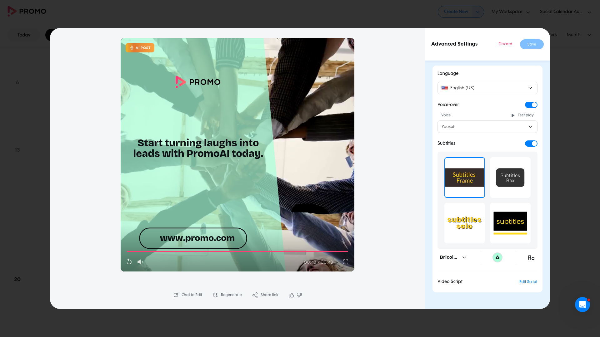 Test failure screenshot