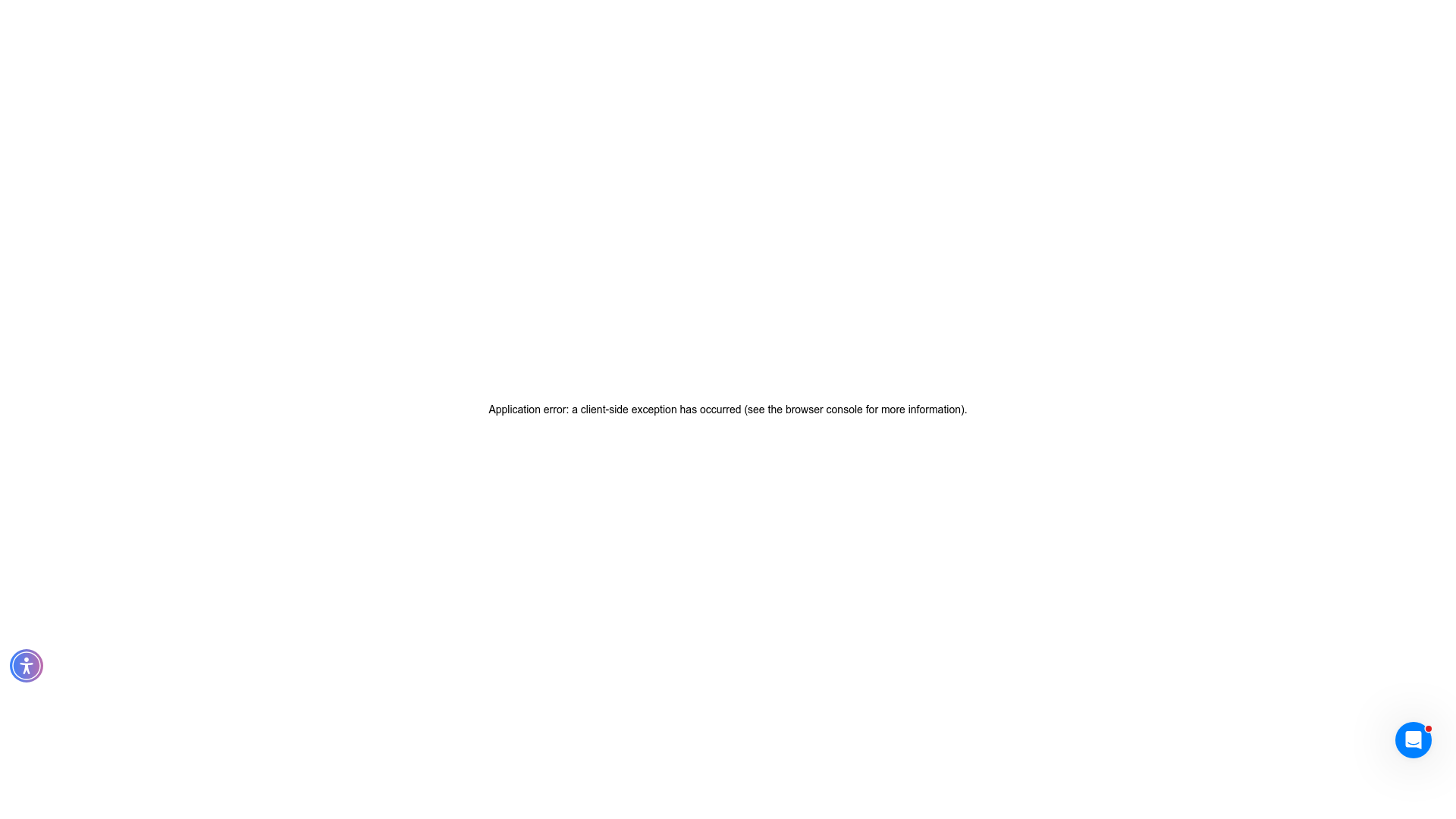 Test failure screenshot