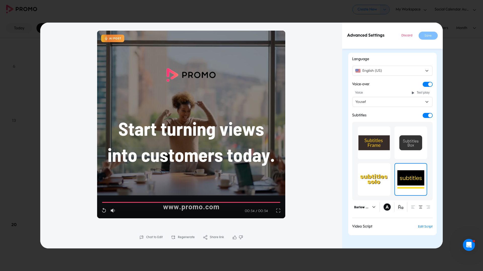 Test failure screenshot