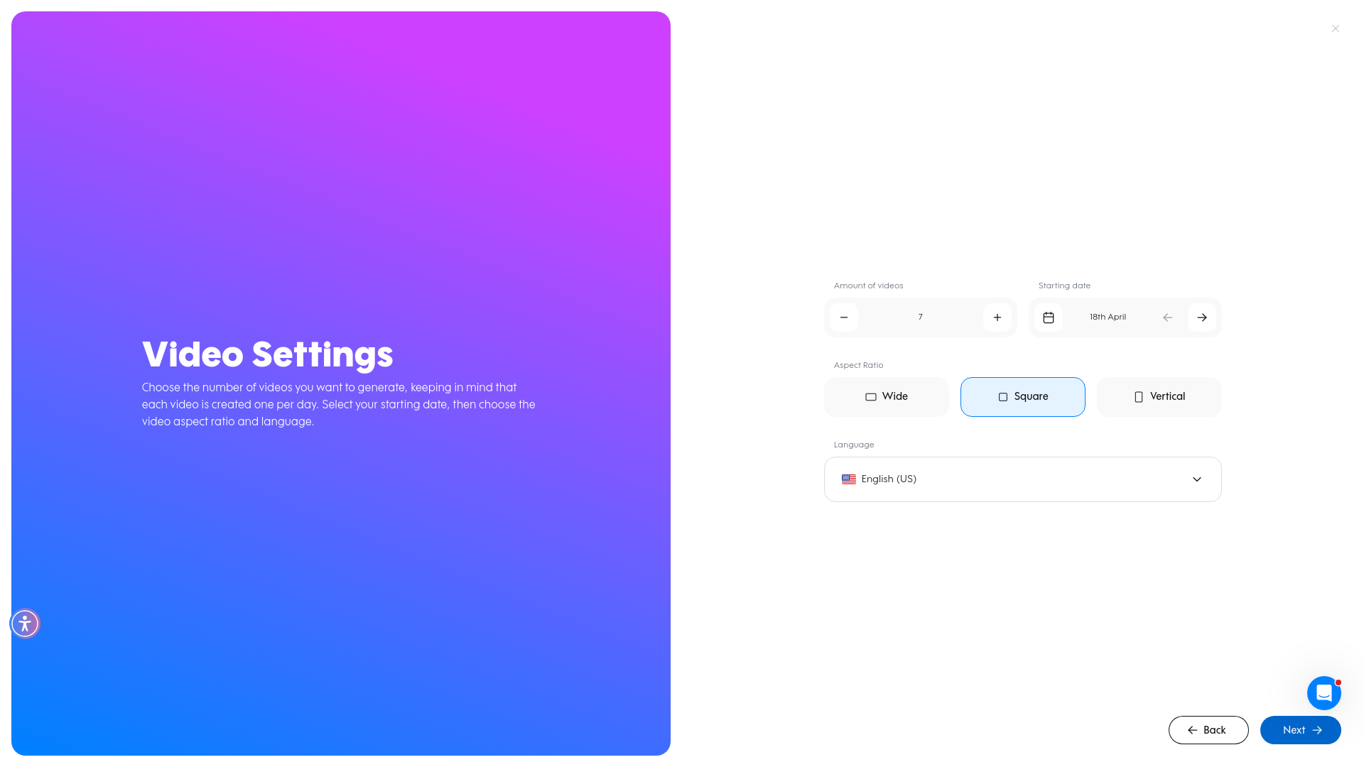 Test failure screenshot