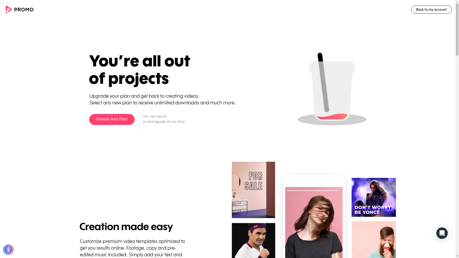 Test failure screenshot