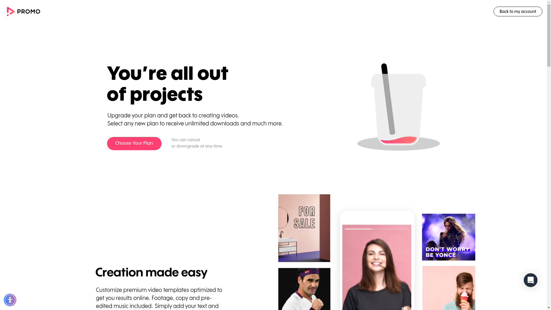 Test failure screenshot