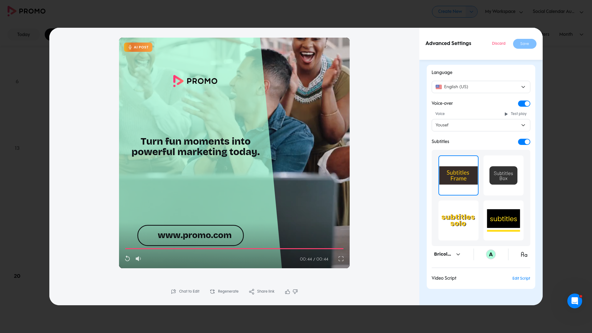 Test failure screenshot