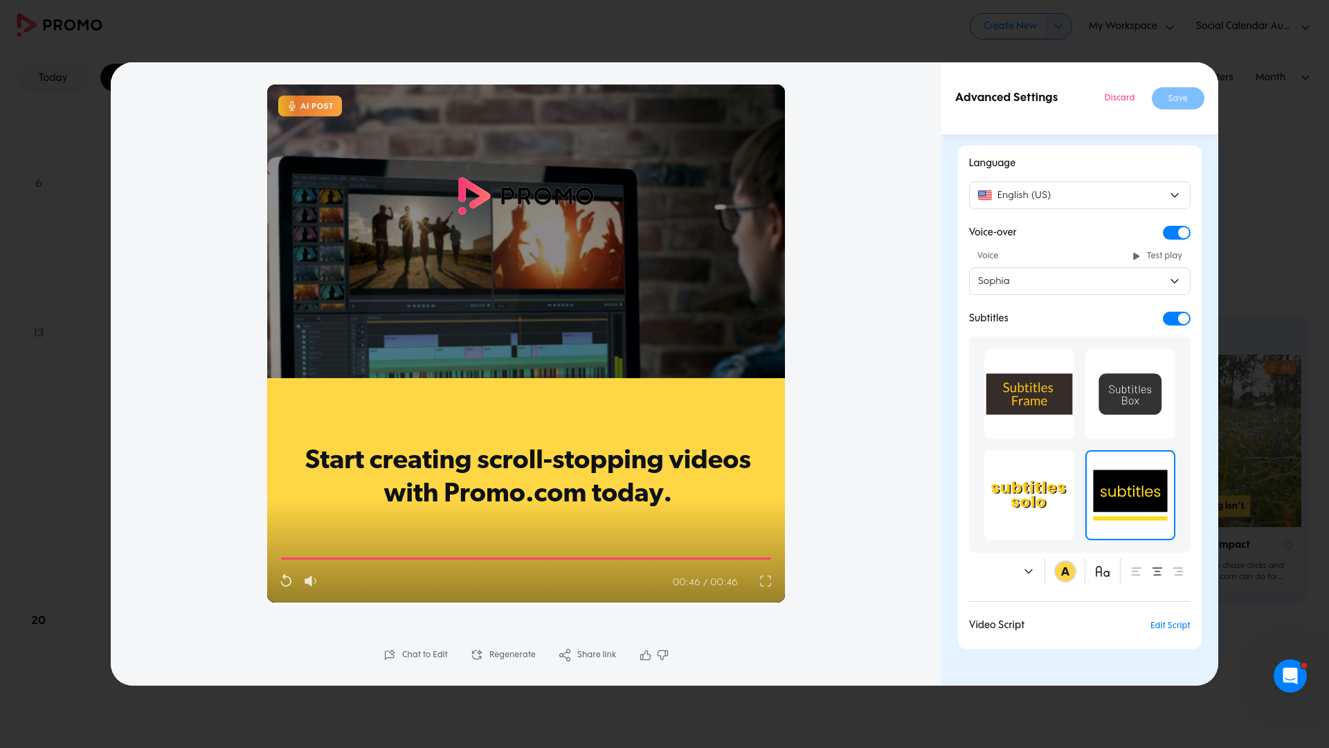 Test failure screenshot