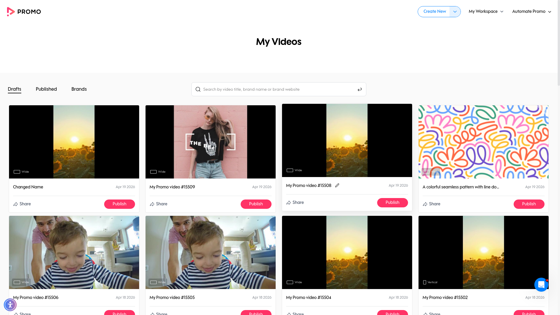 Test failure screenshot