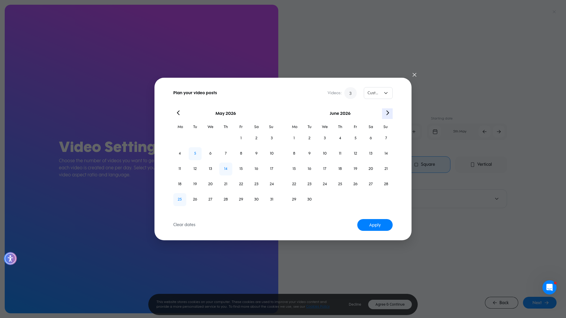 Test failure screenshot