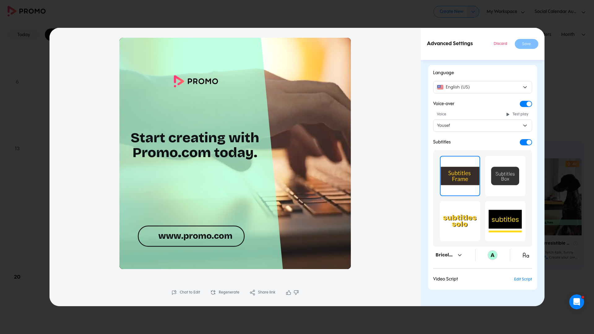 Test failure screenshot