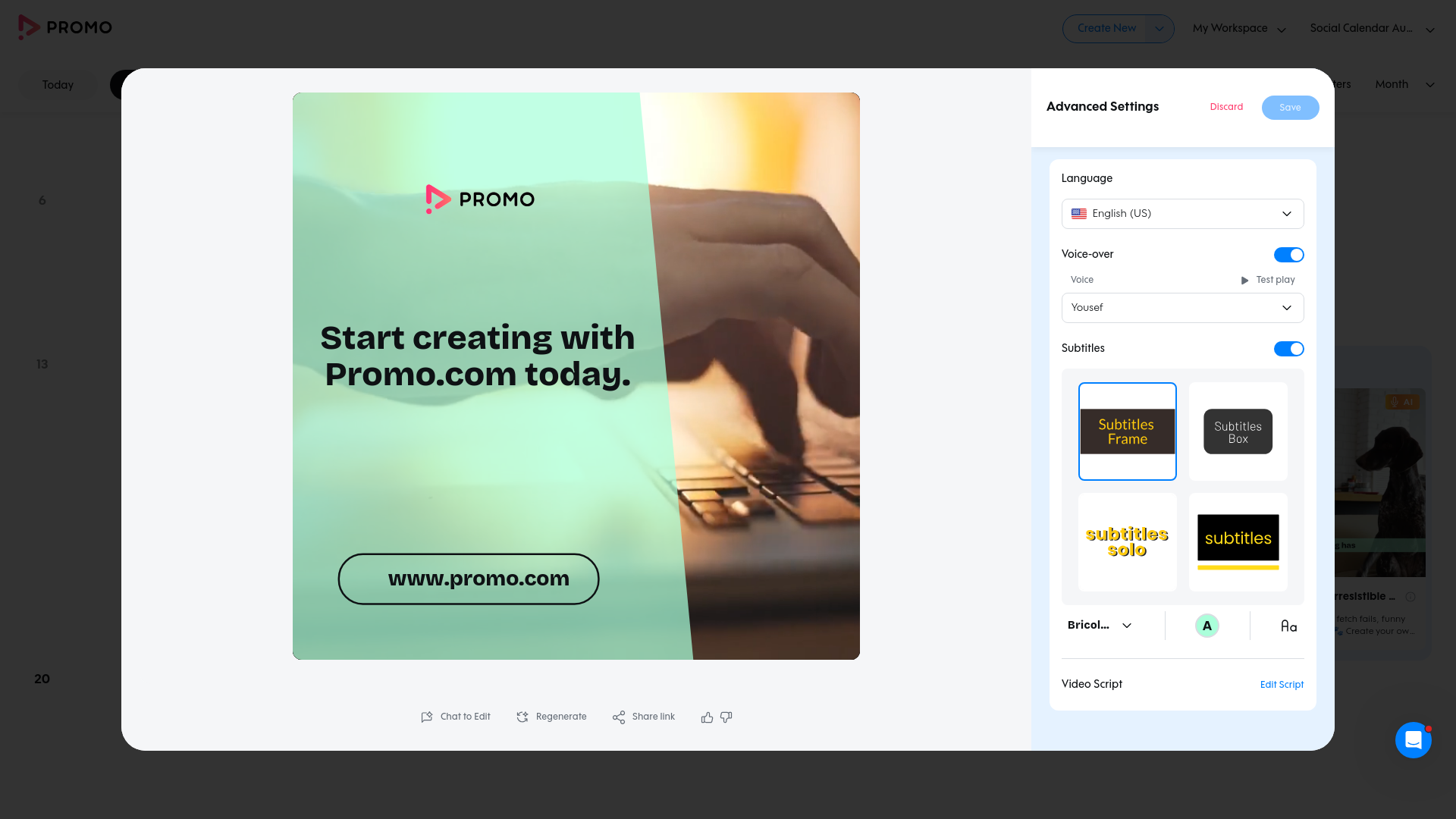 Test failure screenshot