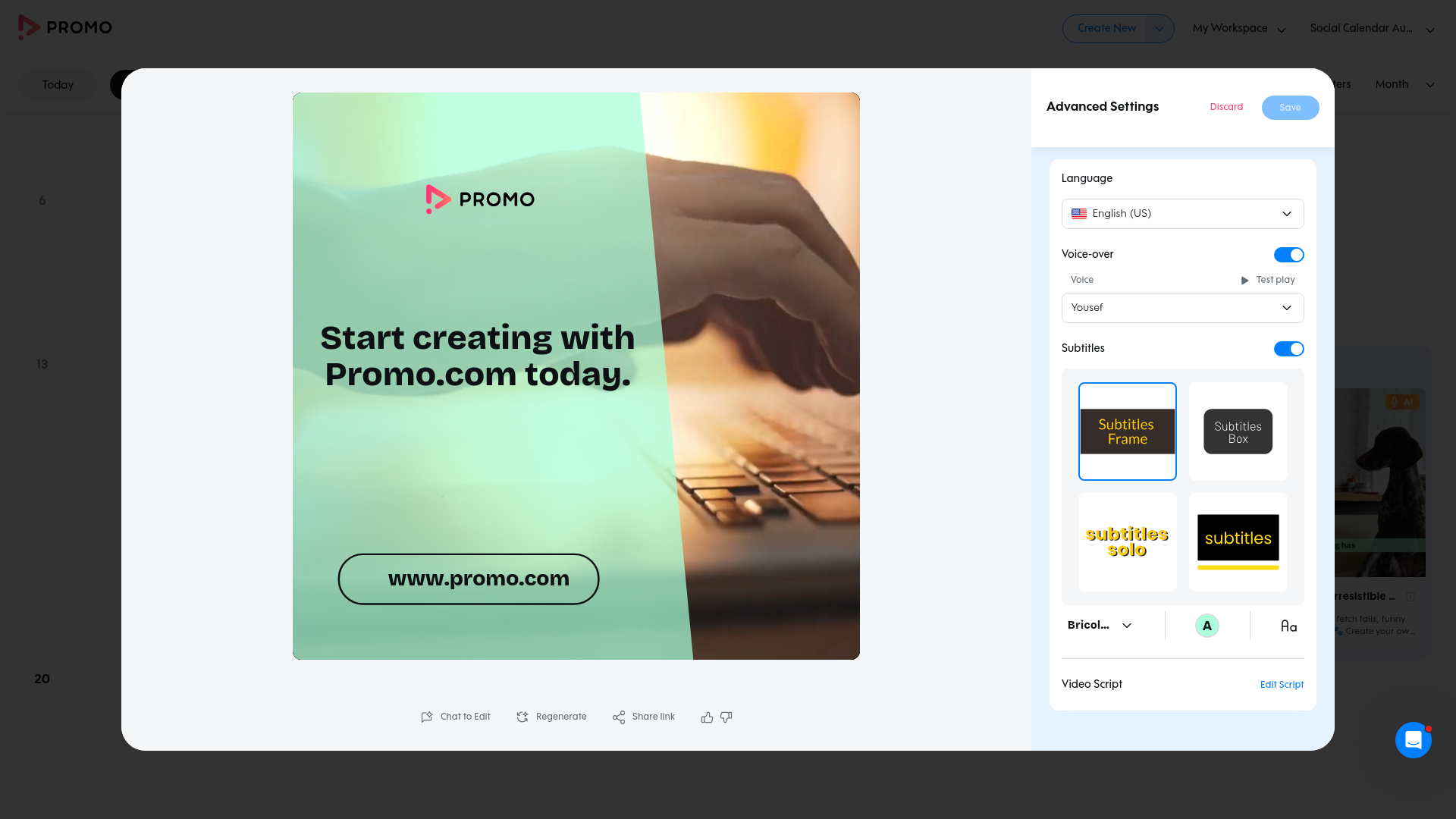 Test failure screenshot