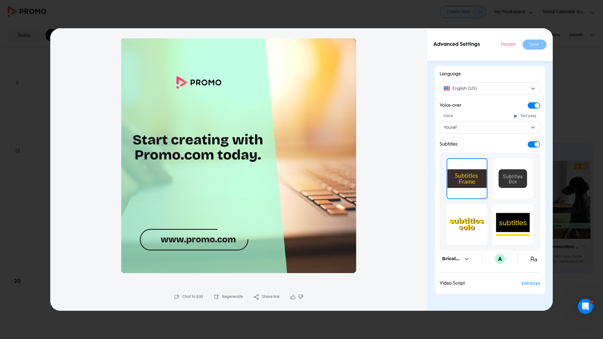 Test failure screenshot