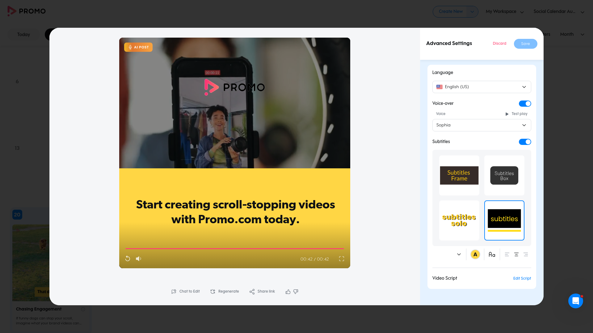 Test failure screenshot