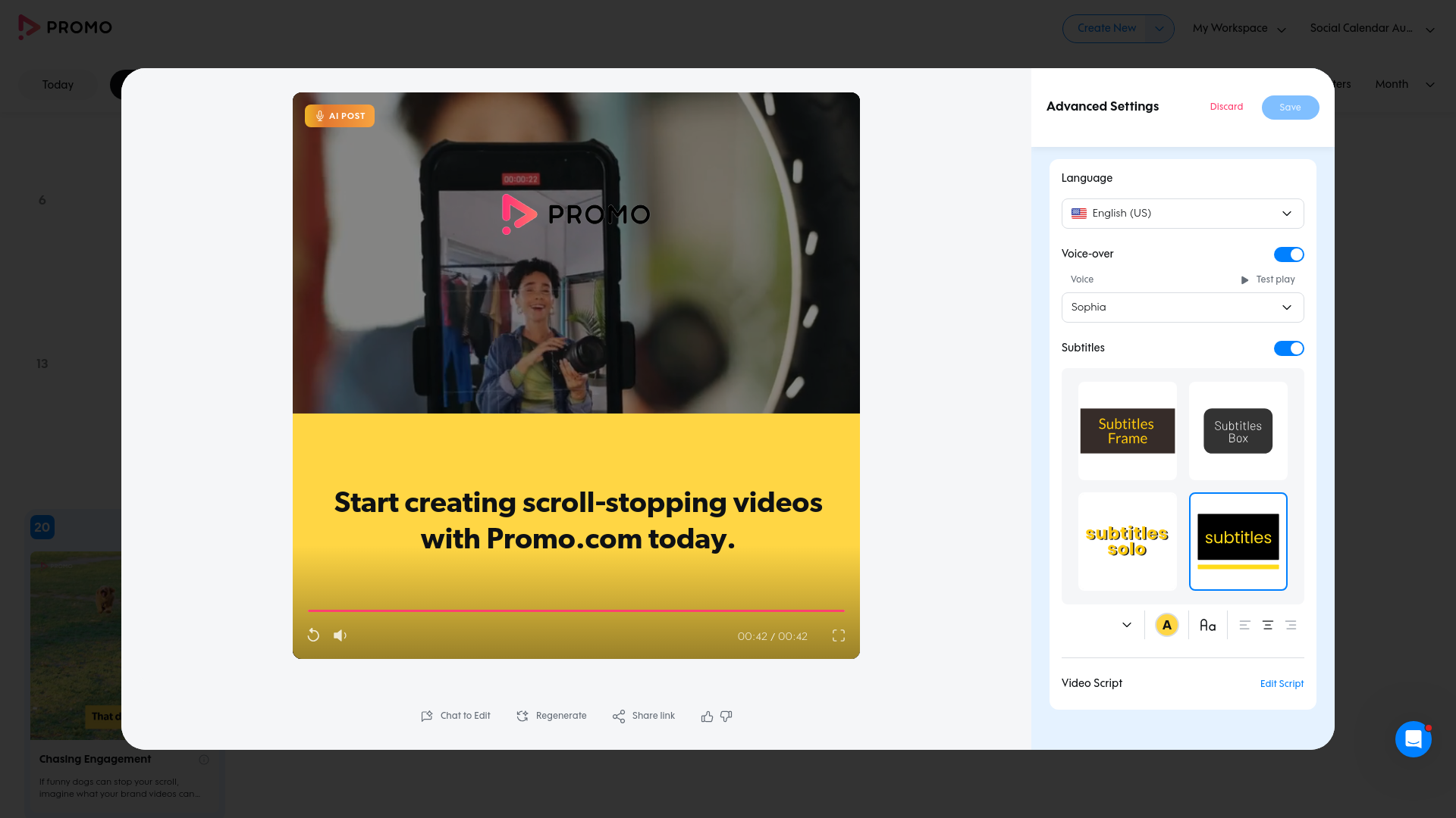 Test failure screenshot