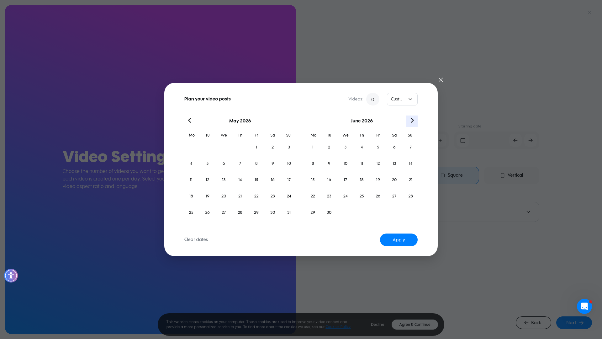 Test failure screenshot