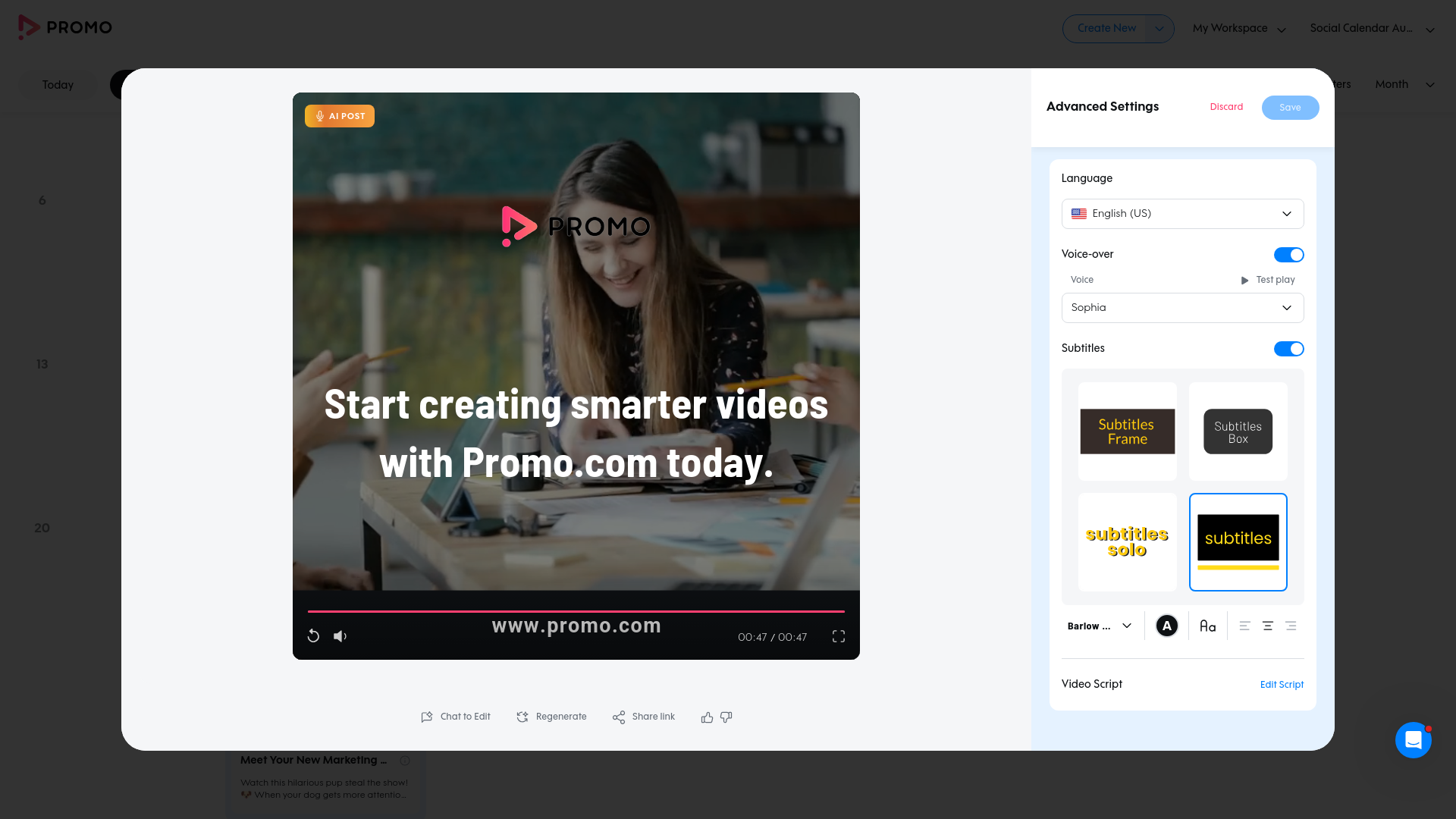 Test failure screenshot