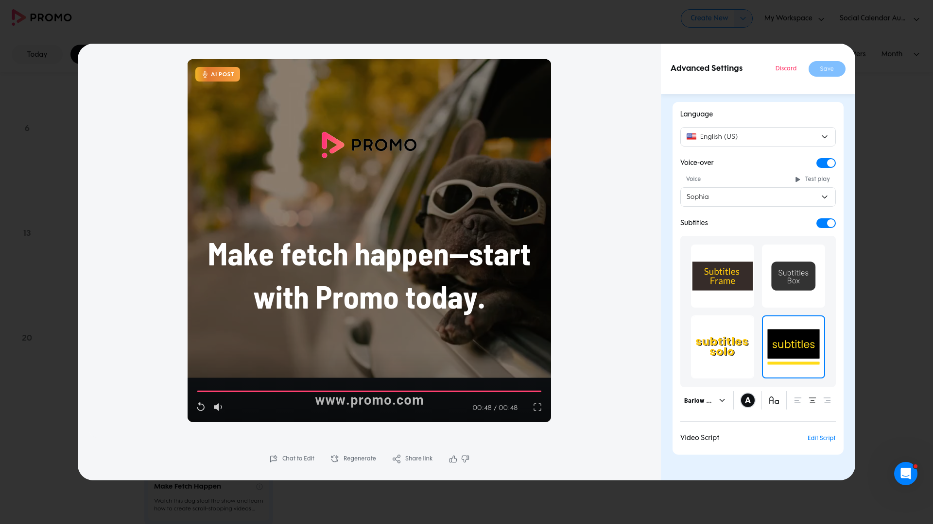 Test failure screenshot