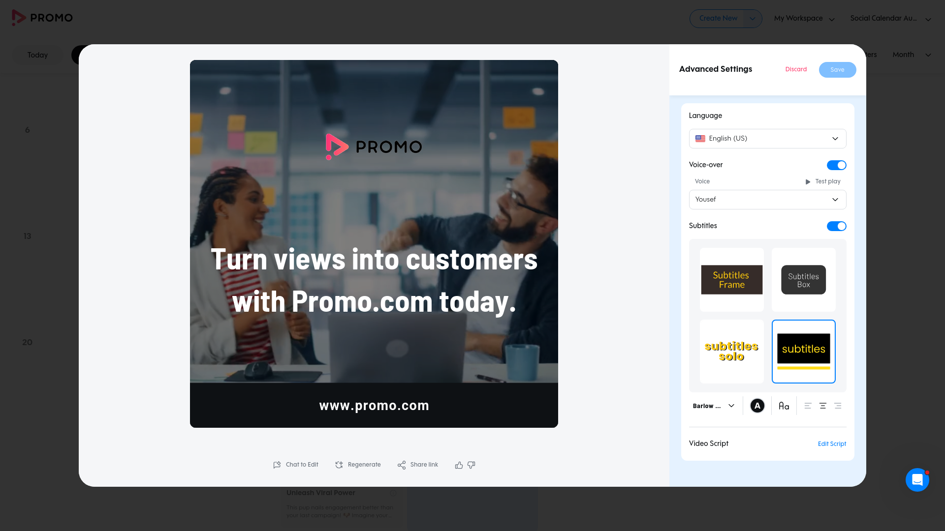Test failure screenshot