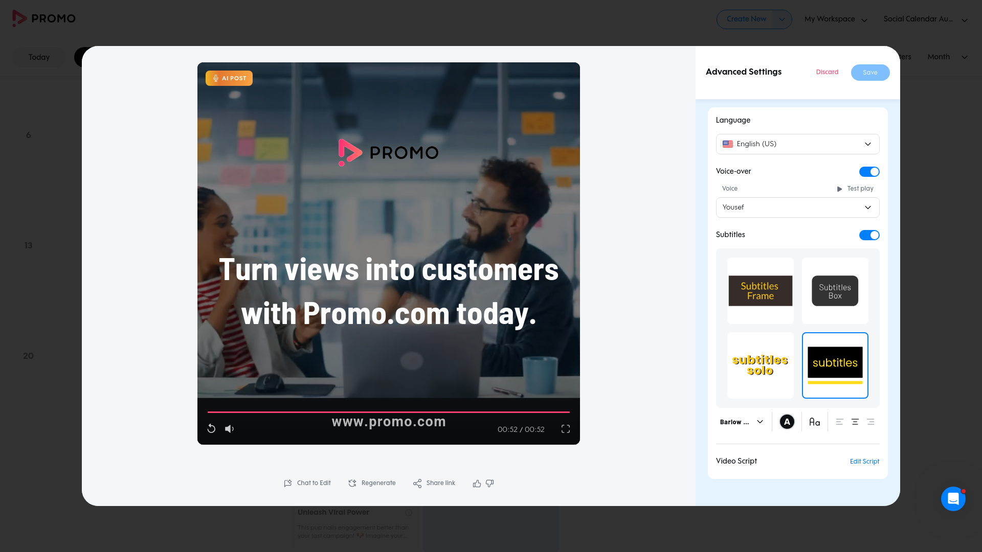 Test failure screenshot