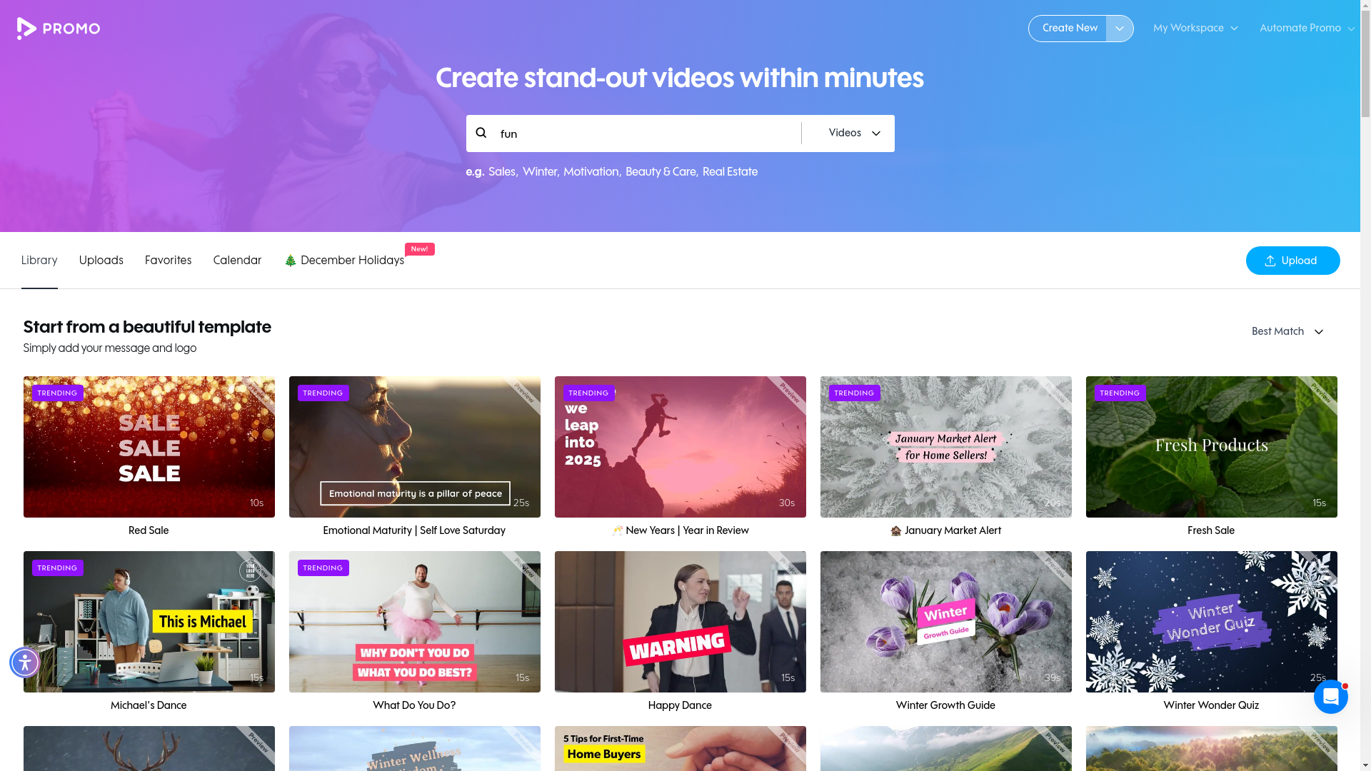 Test failure screenshot