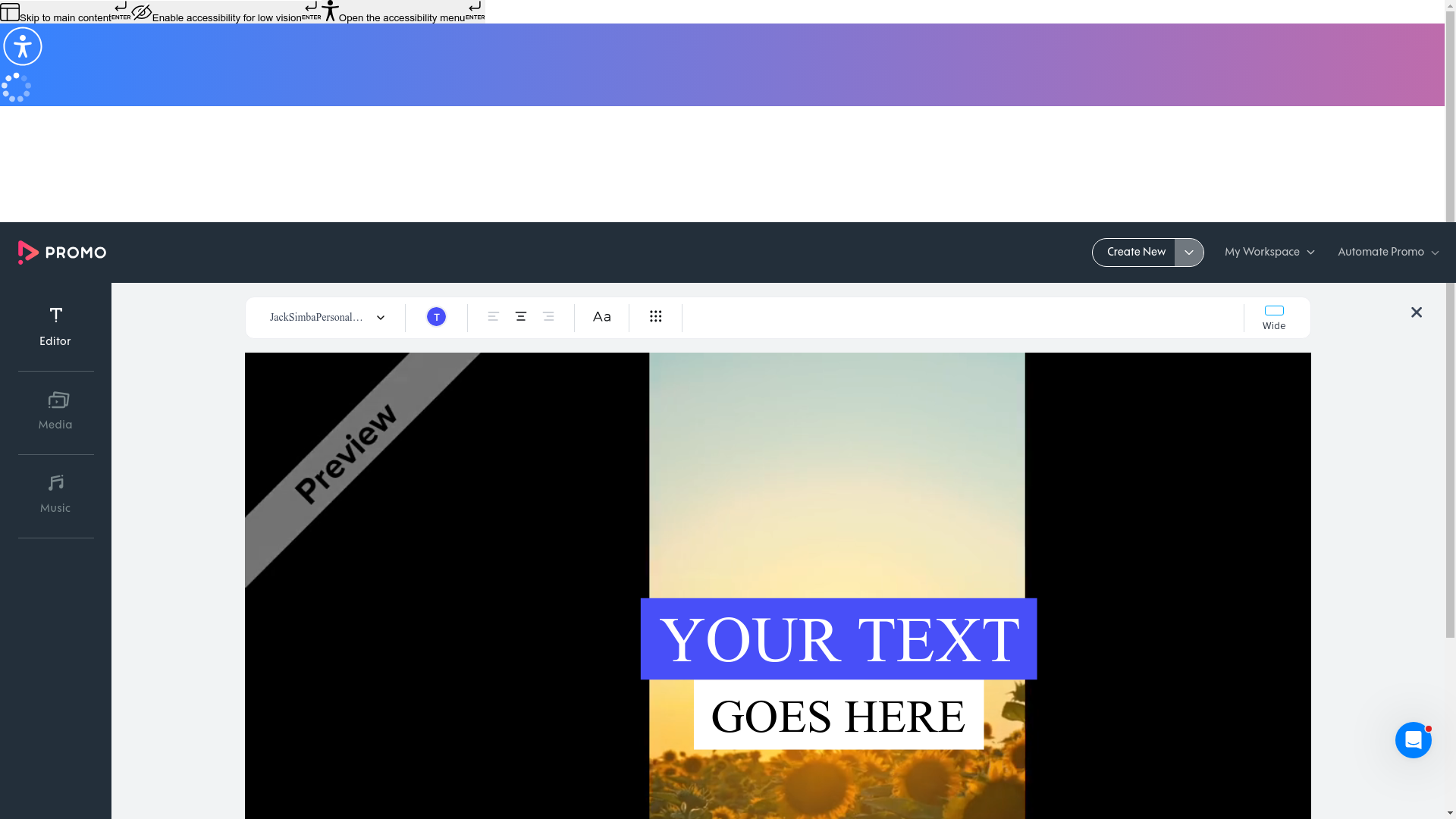 Test failure screenshot