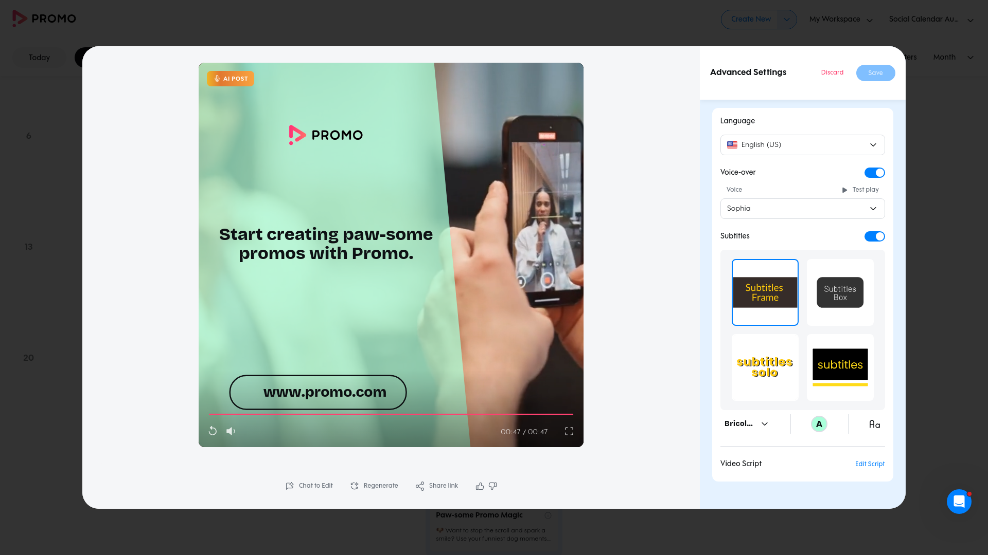 Test failure screenshot