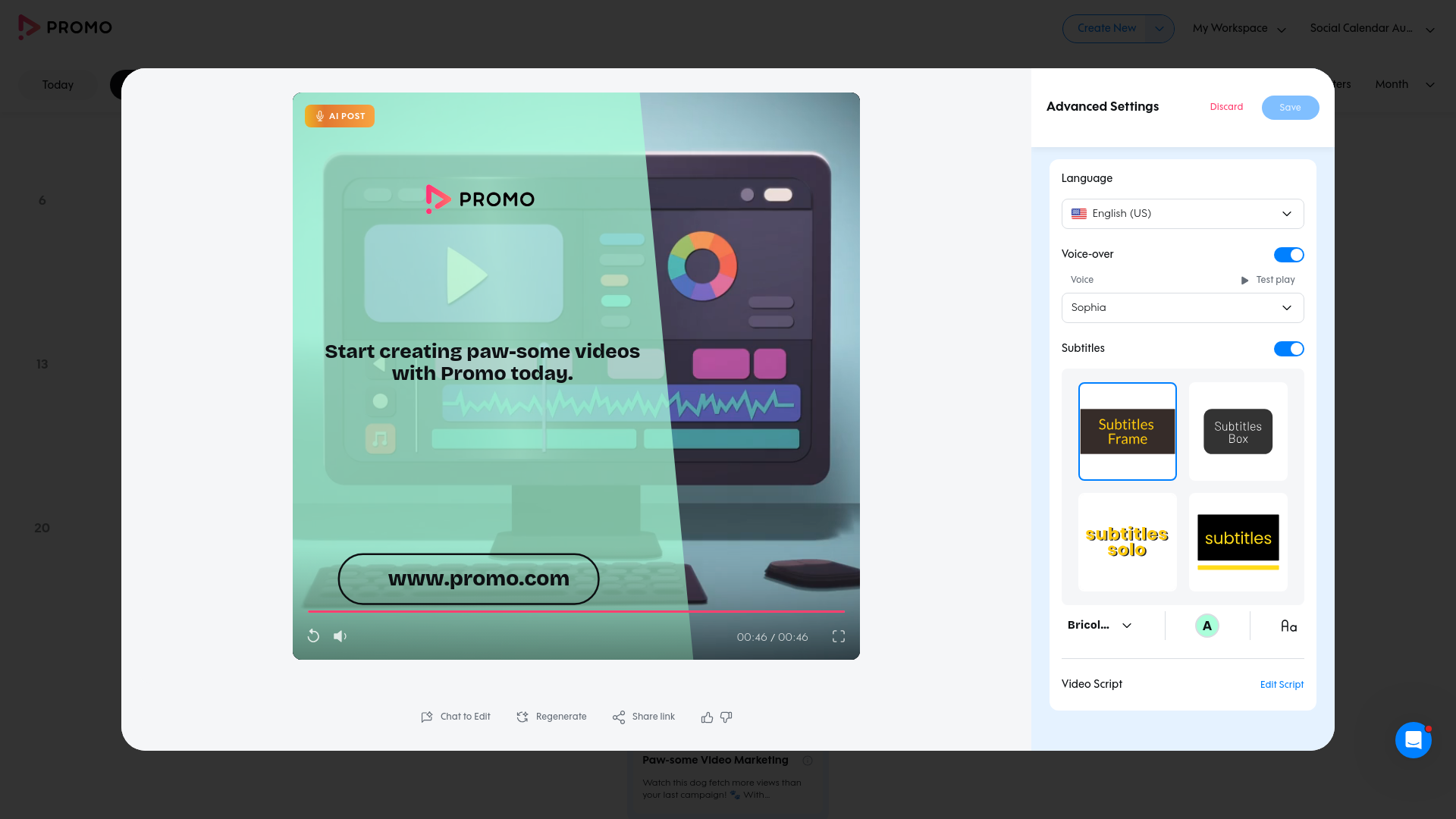 Test failure screenshot