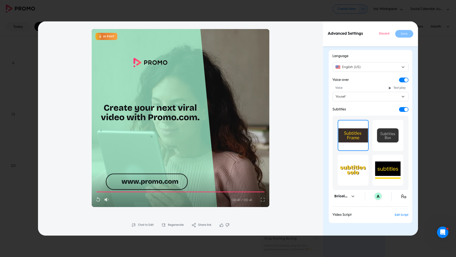 Test failure screenshot